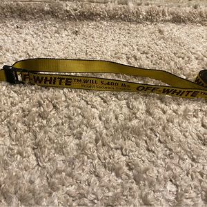 Off white belt